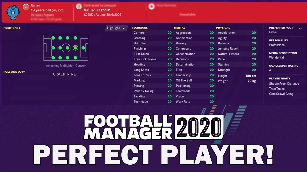 Football Manager 2020 Crack Full Game + CPY PC Download
