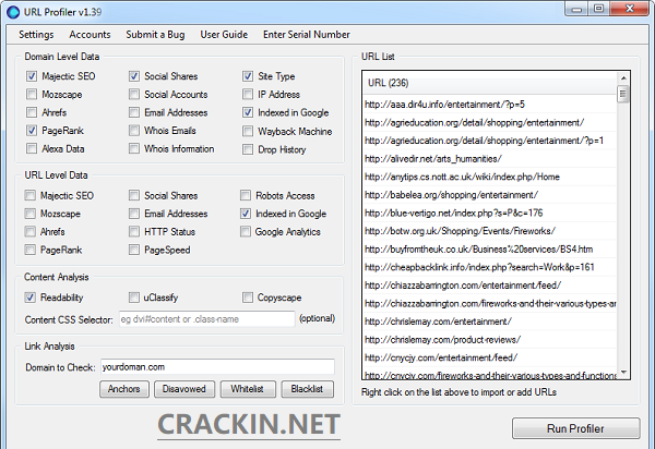 URL Profiler Full Crack Download [Latest]