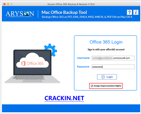 Aryson Mac Office 365 Backup Tool With Cracked Version For PC/Mac